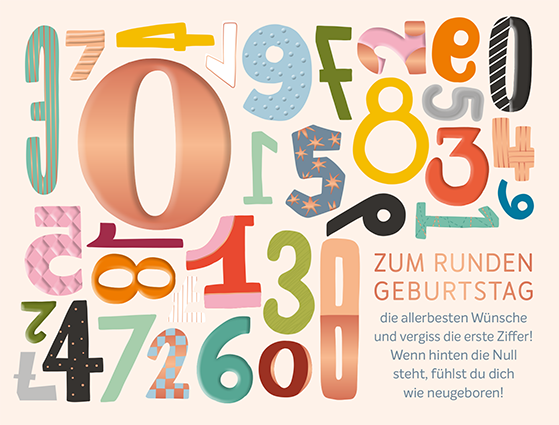 Zum runden Geburtstag