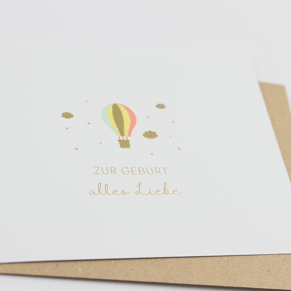 Zur Geburt ️ Grafik Werkstatt