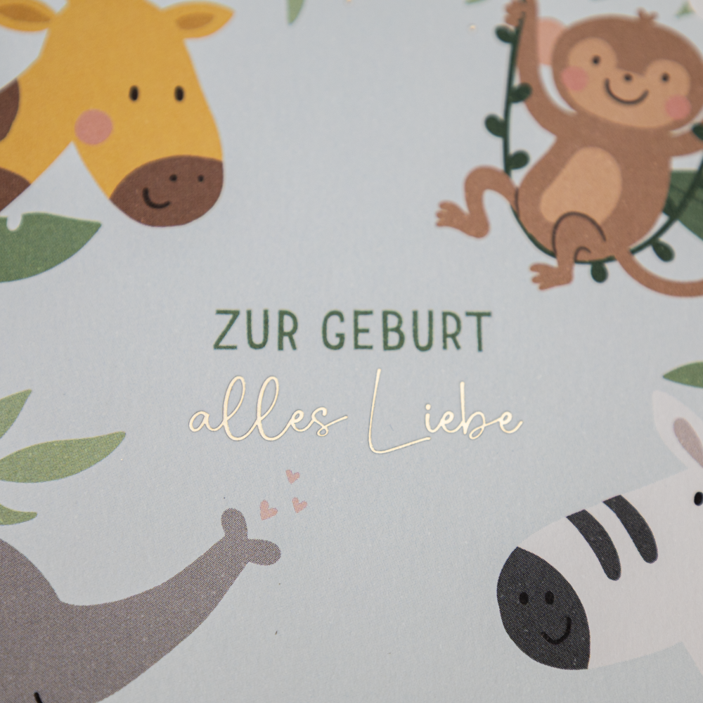 Zur Geburt alles Liebe