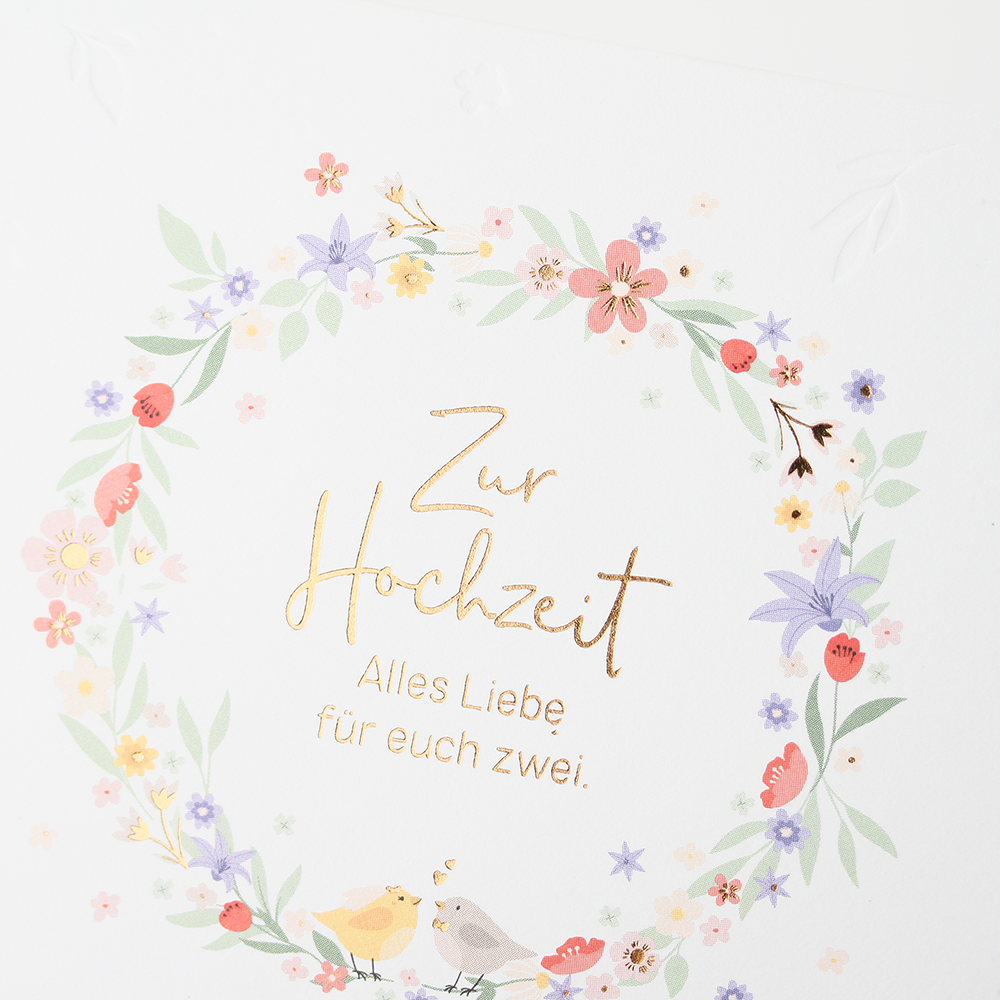 Zur Hochzeit...