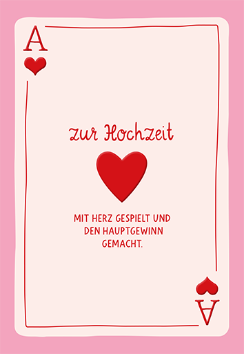 Zur Hochzeit...