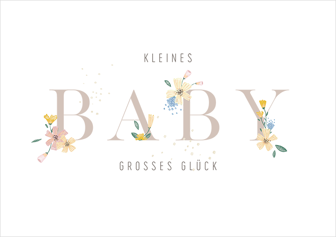 Kleines Baby...