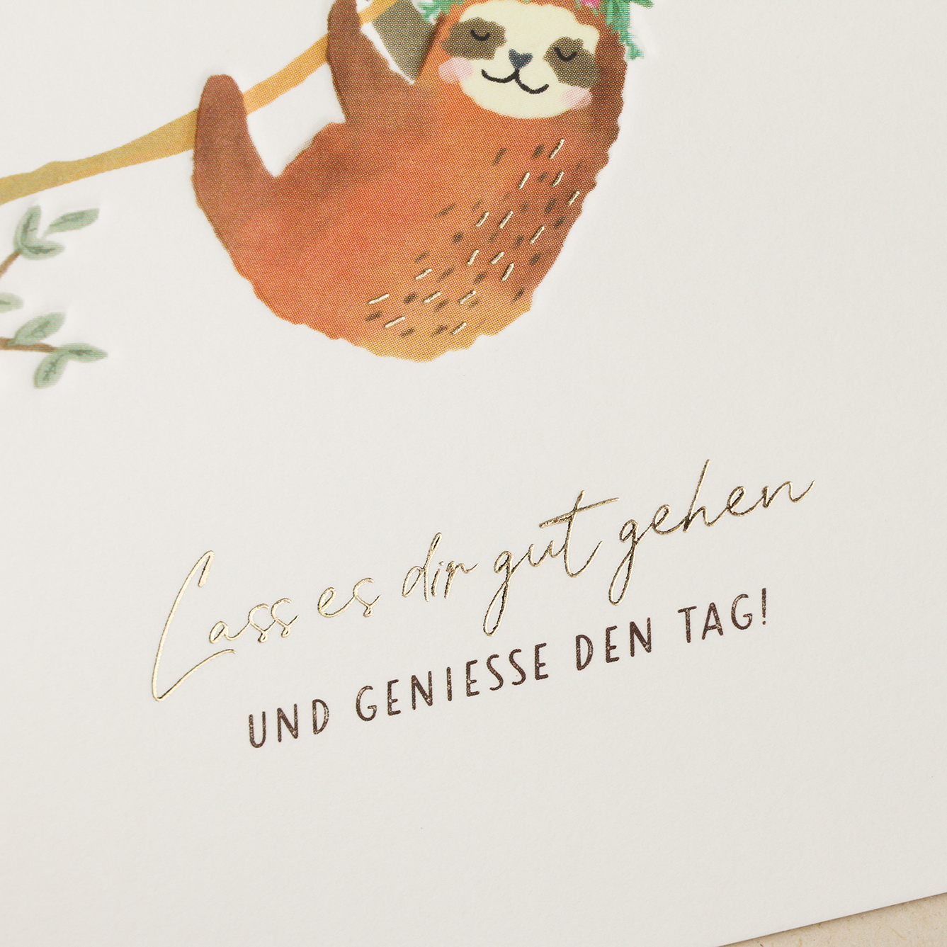 Lass es dir gut gehen...