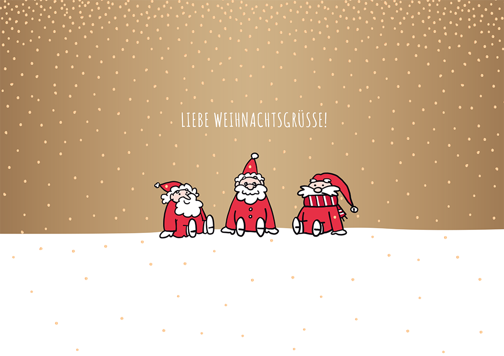 Liebe Weihnachtsgrüsse!