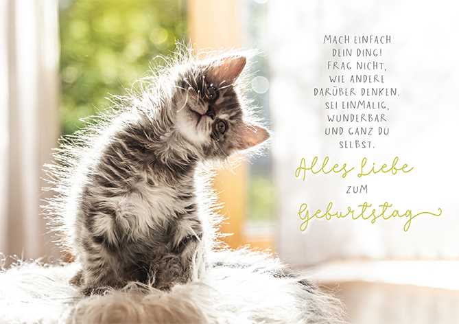 Mach einfach dein Ding!