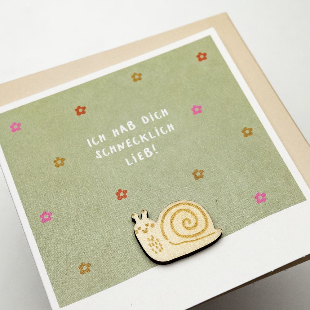 Ich hab dich schnecklich lieb!