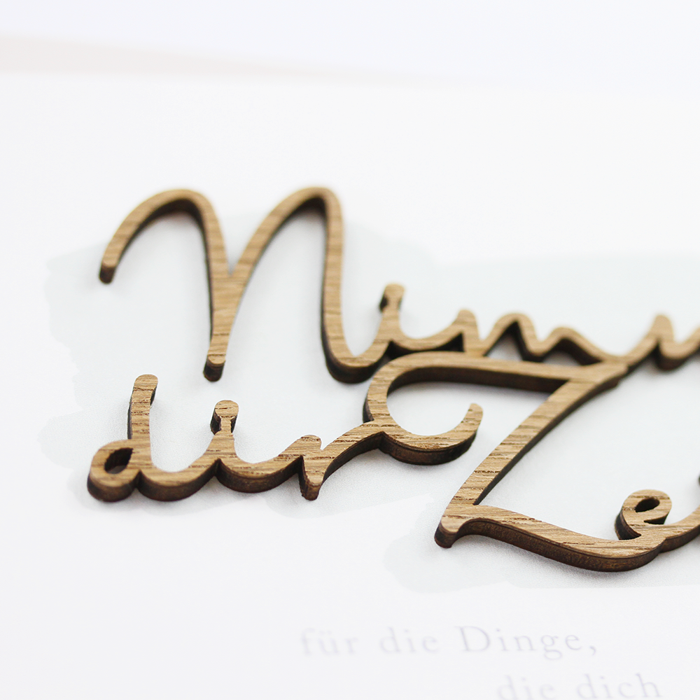 Nimm dir Zeit...