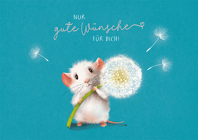 Nur gute Wünsche...