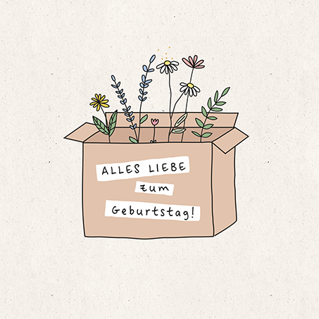 Alles Liebe zum Geburtstag!