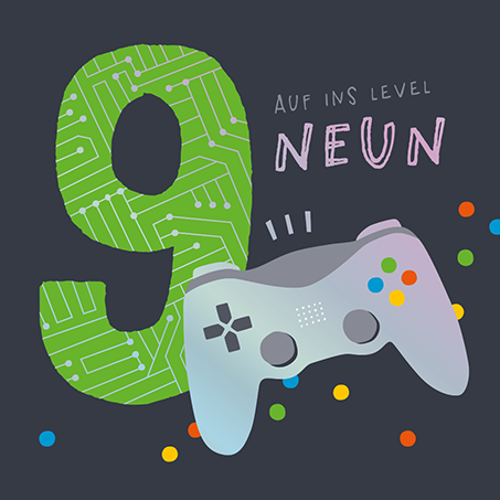 Auf ins Level Neun