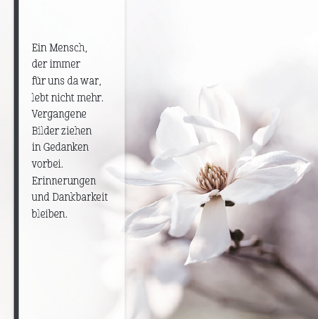 Ein Mensch...