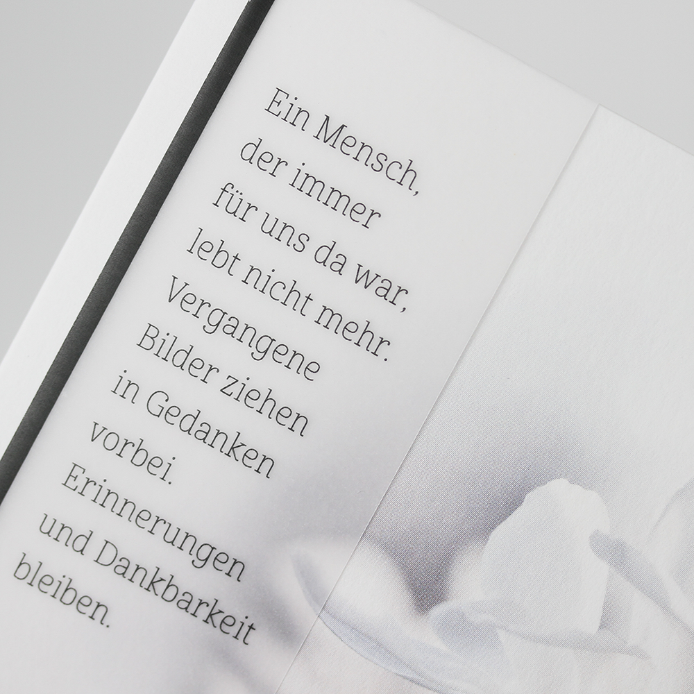 Ein Mensch...