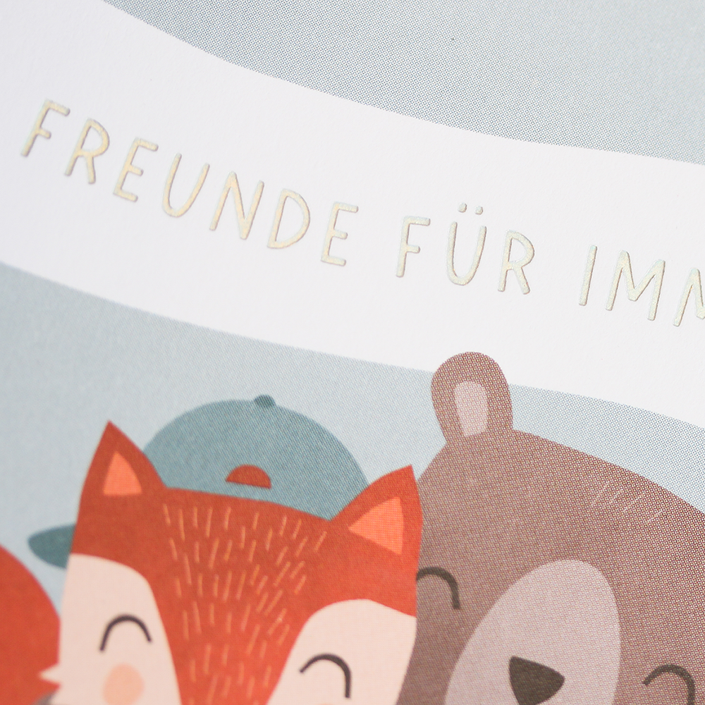 Freunde für immer ️ Grafik Werkstatt