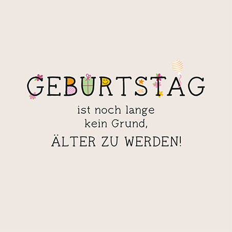 Geburtstag...