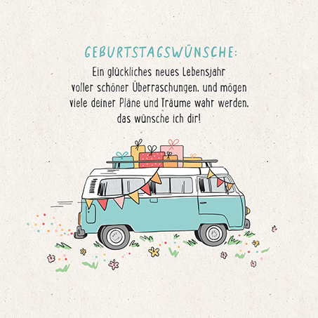 Geburtstagswünsche...