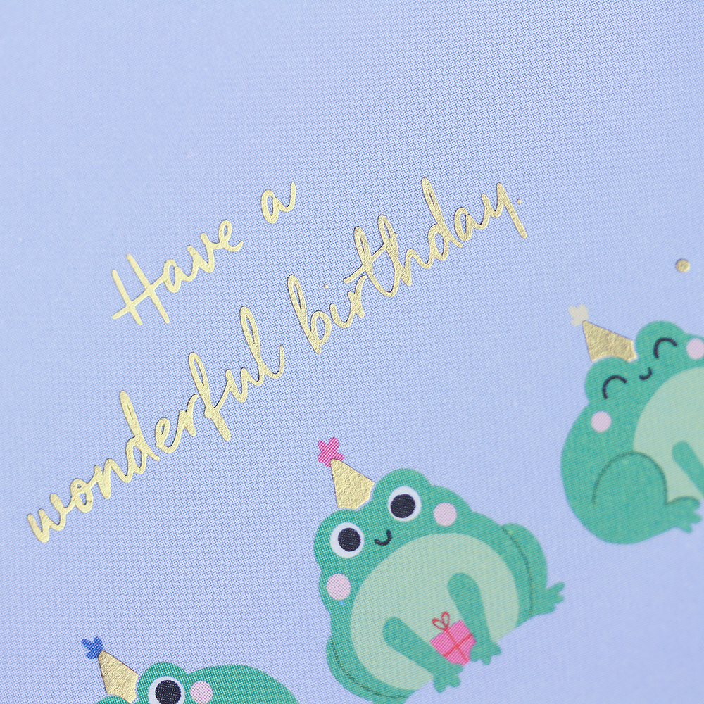 Have a wonderful birthday.