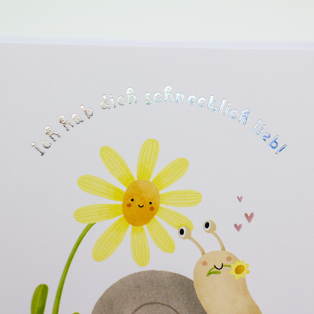 Ich hab dich schnecklich lieb!