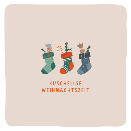 Kuschelige Weihnachtszeit