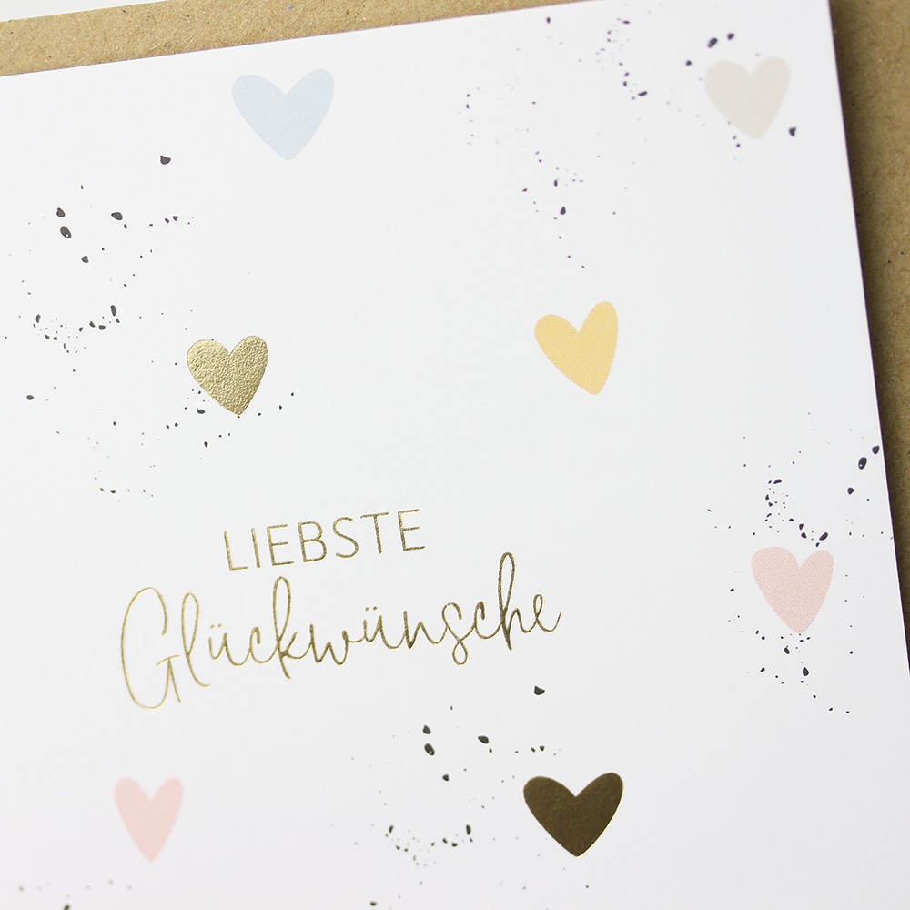 Liebste Glückwünsche ️ Grafik Werkstatt