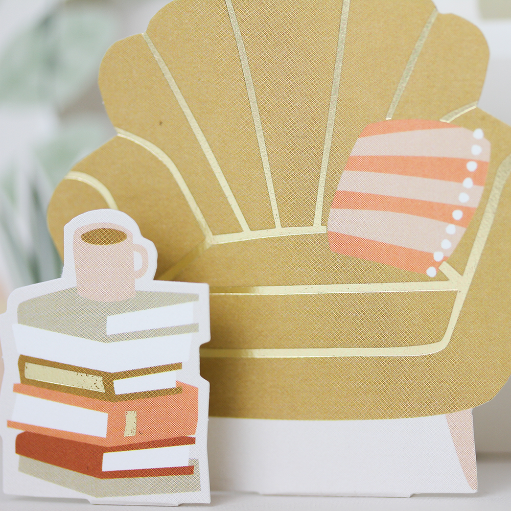 Pretty Pop-Up Cards Doppelkarte  Hotfoil Luxor 423 