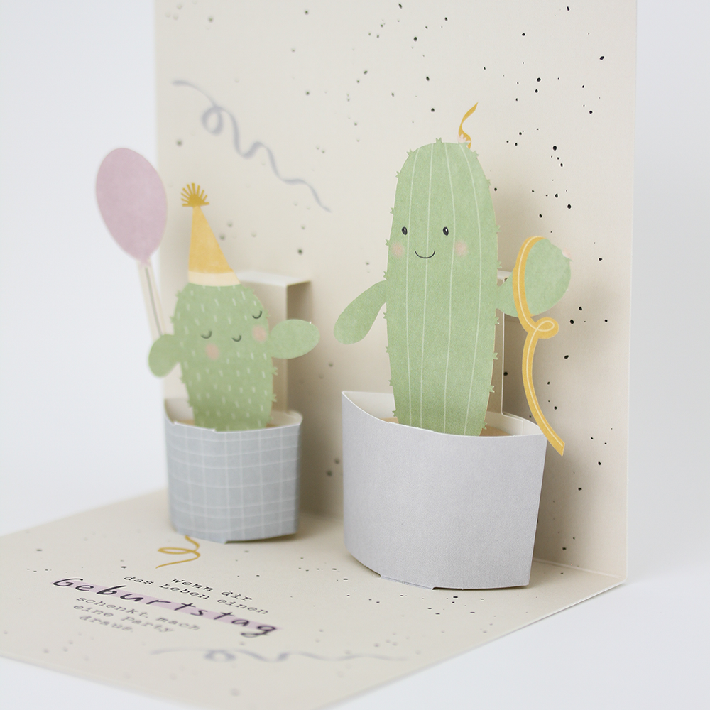 Pretty Pop-Up Cards Doppelkarte  