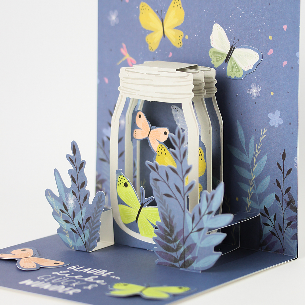 Pretty Pop-Up Cards Doppelkarte  