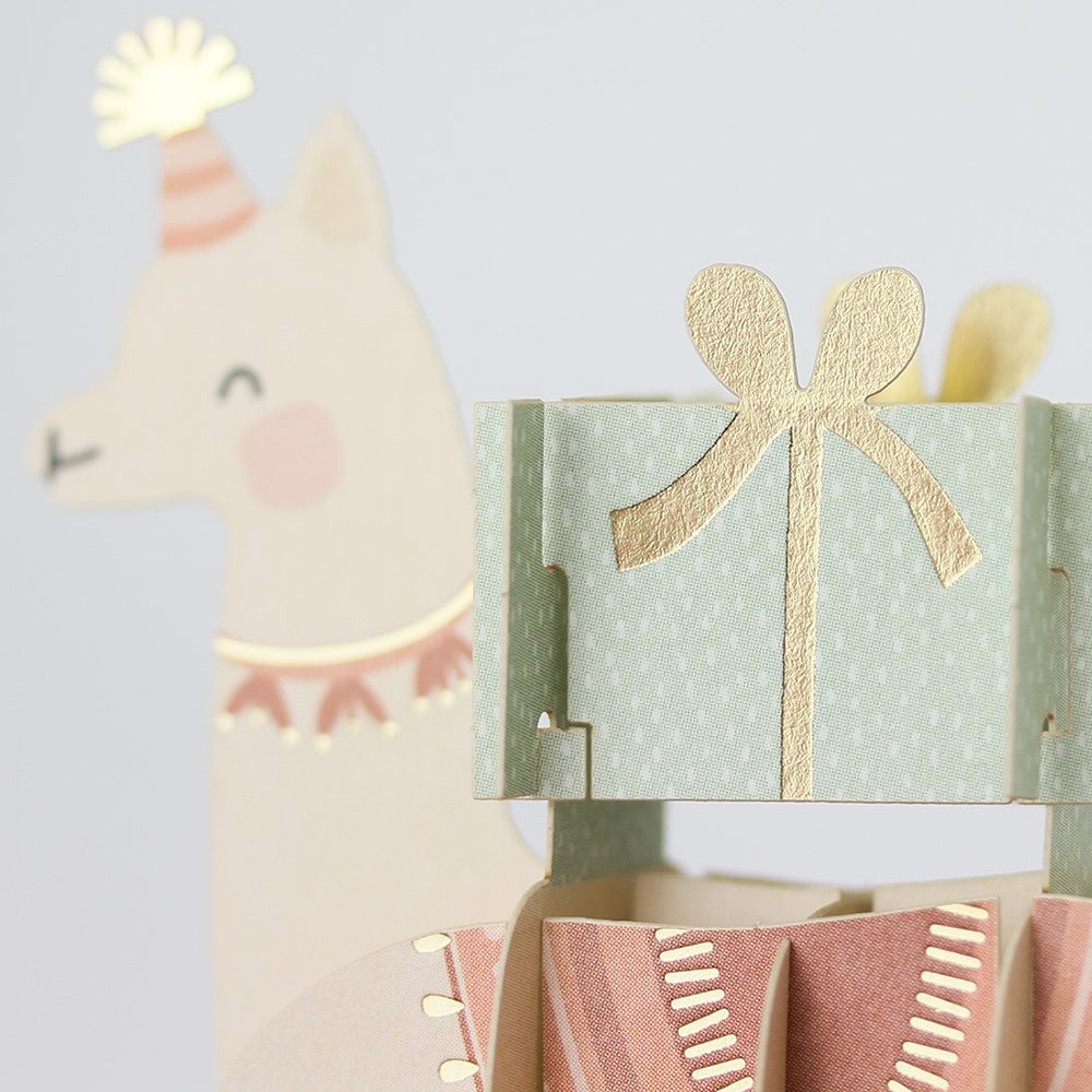 Pretty Pop-Up Cards Doppelkarte  Hotfoil Luxor 423 