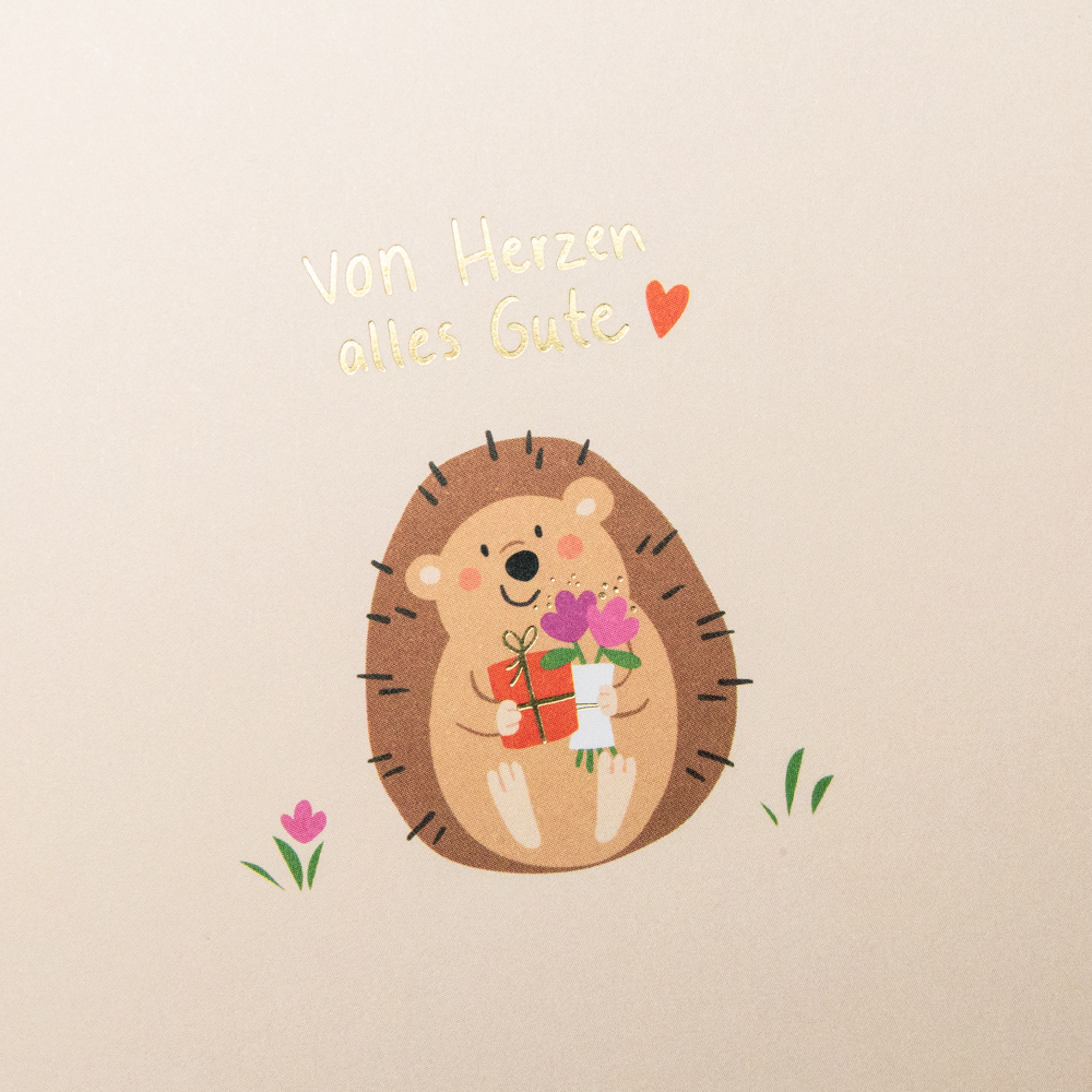 Von Herzen alles Gute