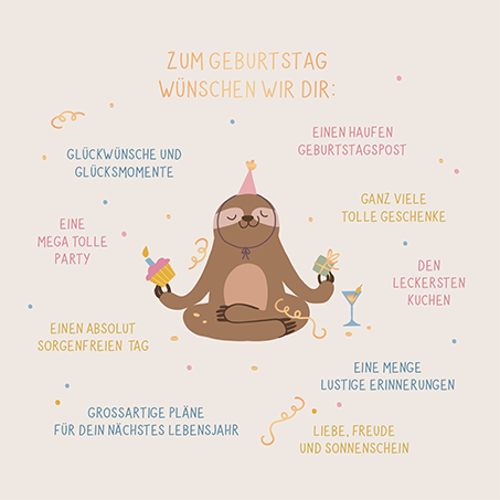 Zum Geburtstag...