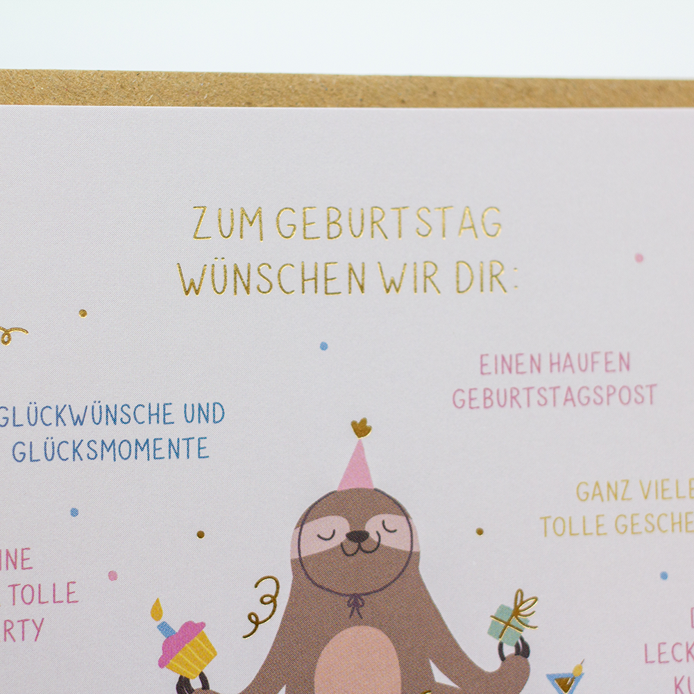 Zum Geburtstag...