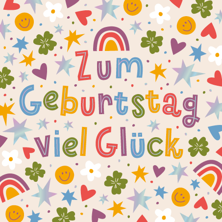 Zum Geburtstag viel Glück