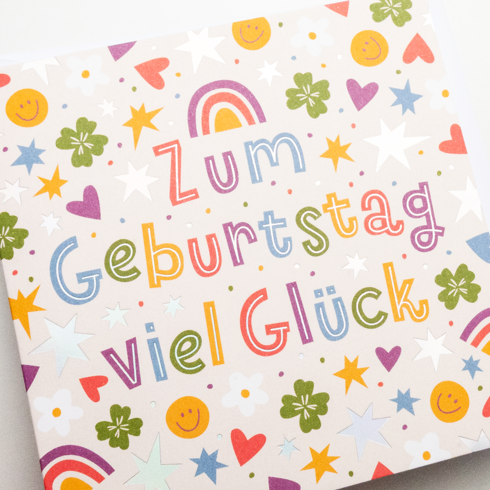 Zum Geburtstag viel Glück