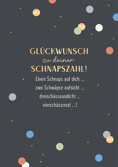 Schnapszahl...