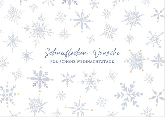 Schneeflocken-Wünsche