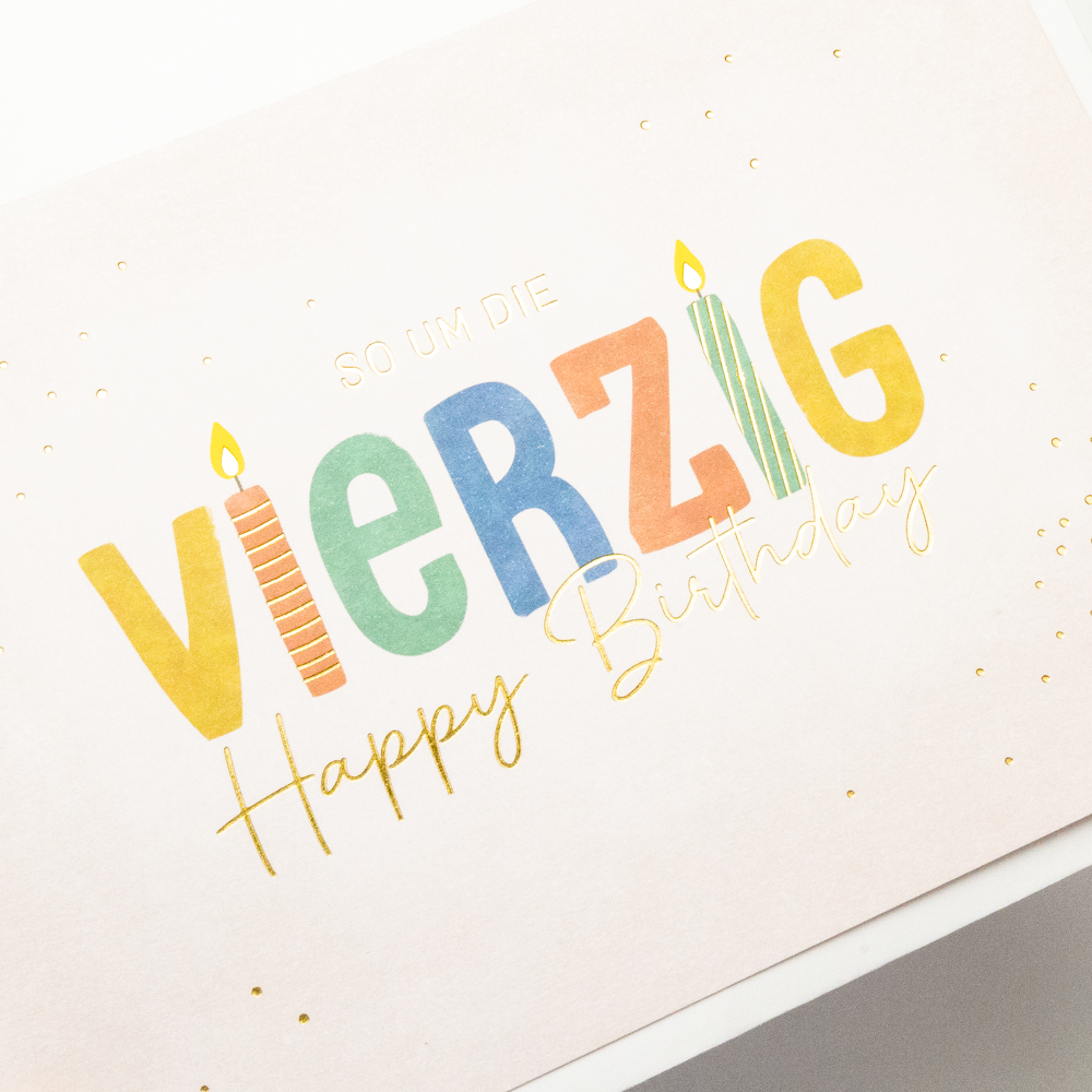 So um die Vierzig... ️ Grafik Werkstatt