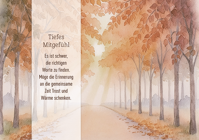 Tiefes Mitgefühl