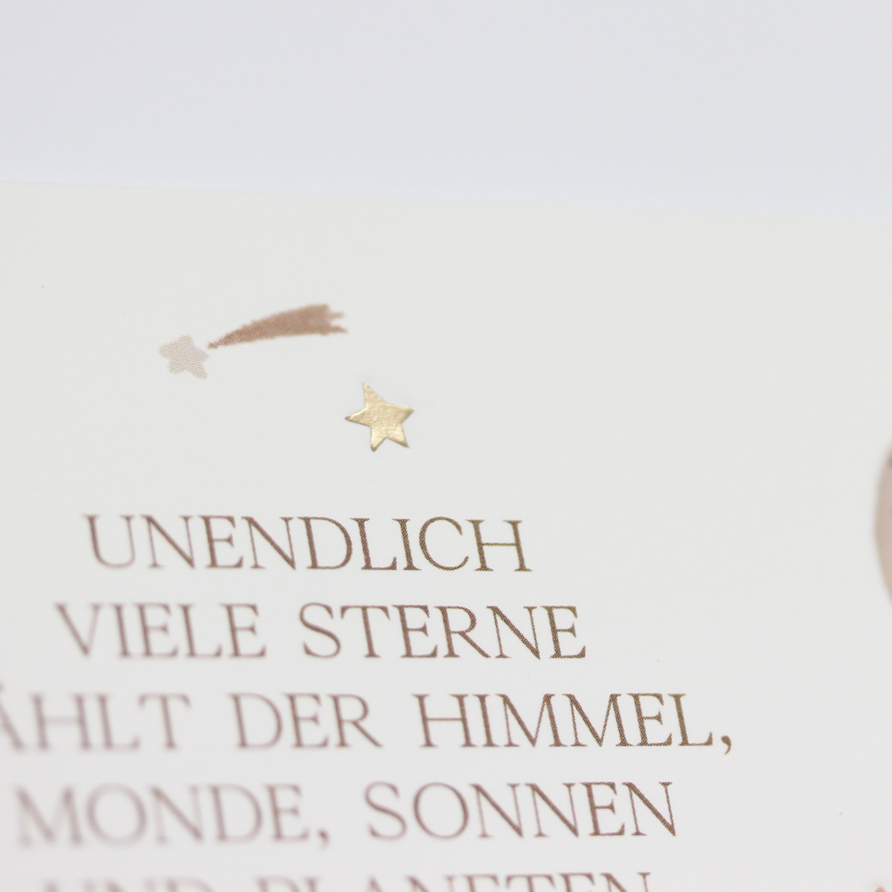Unendlich viele Sterne...