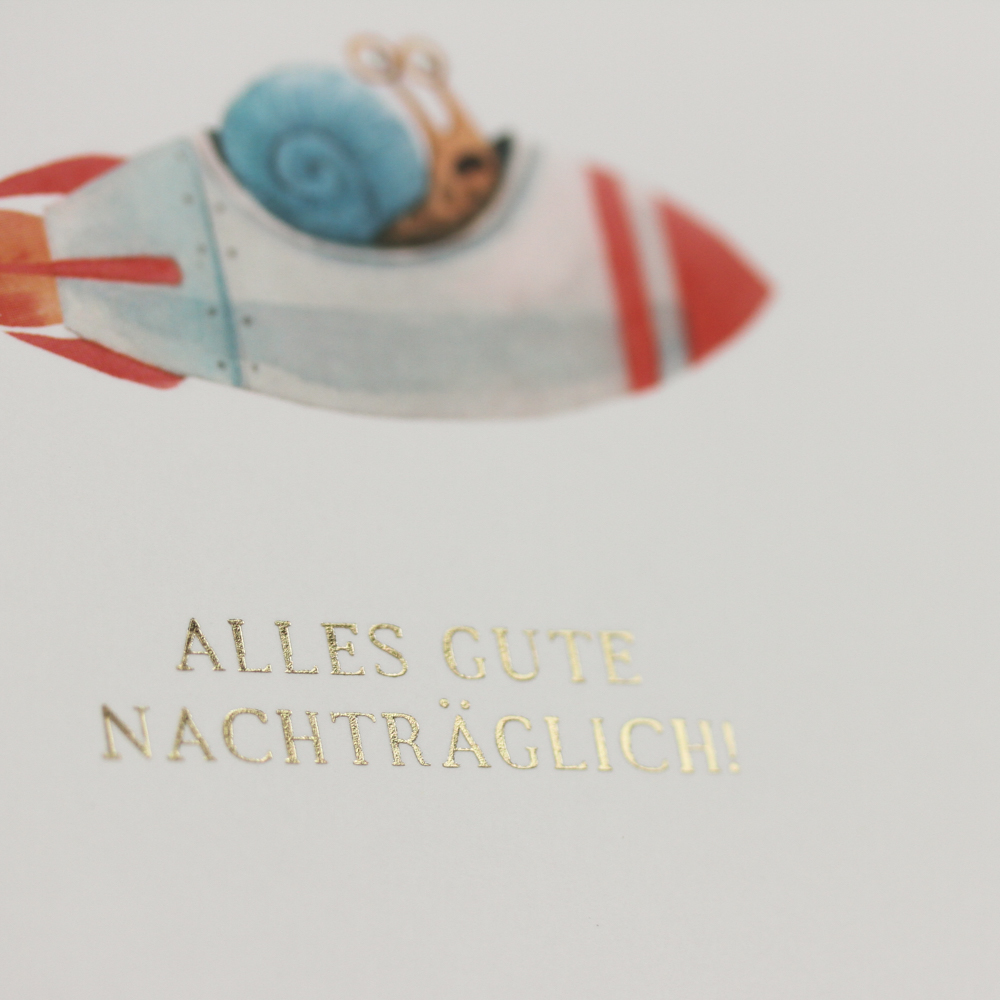 Verspätete Geburtstagsgrüße ️ Grafik Werkstatt