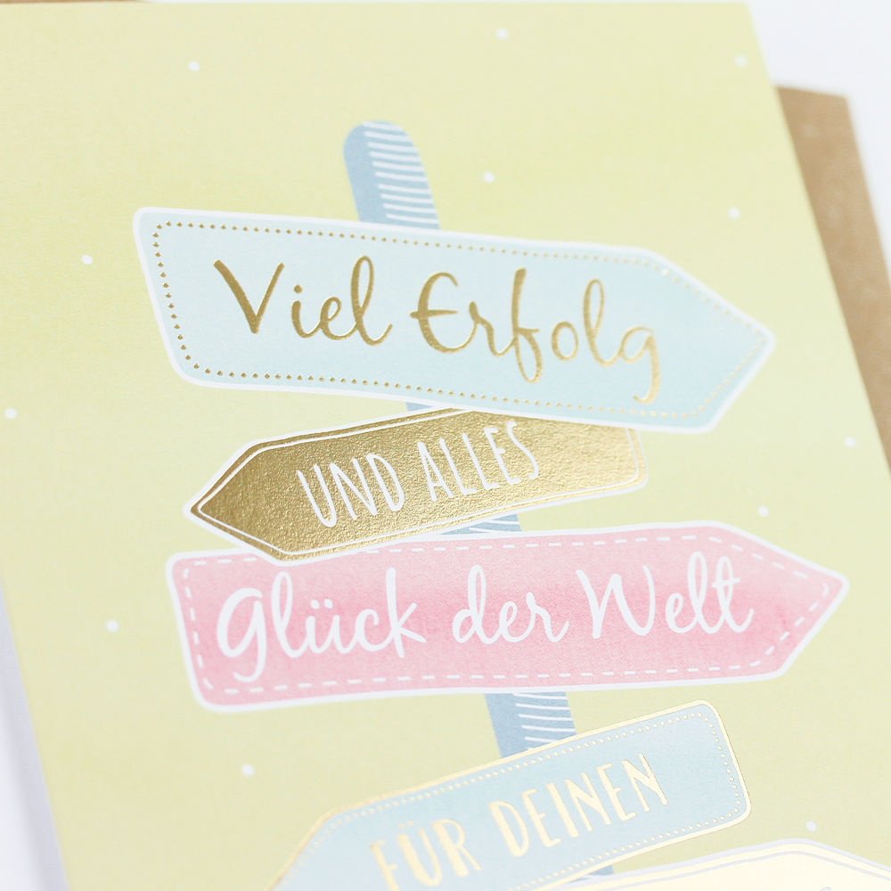 Viel Erfolg...