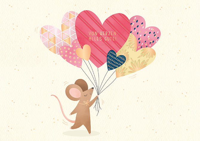 Von Herzen alles Gute!