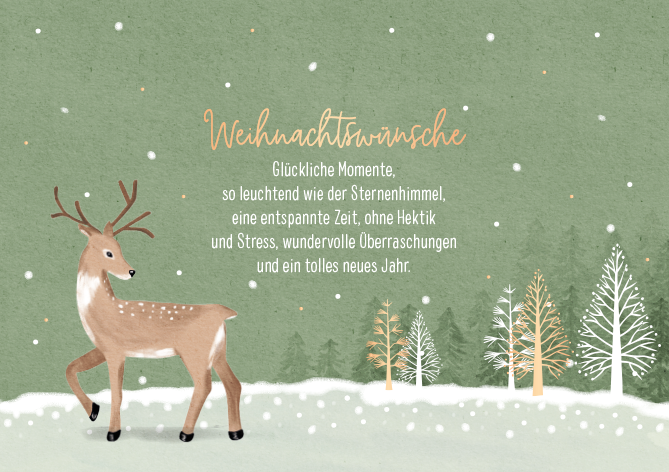 Weihnachtswünsche...