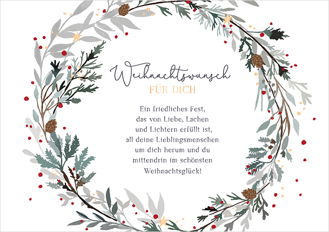 Weihnachtswunsch...