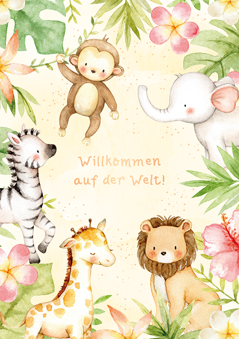 Willkommen auf der Welt!