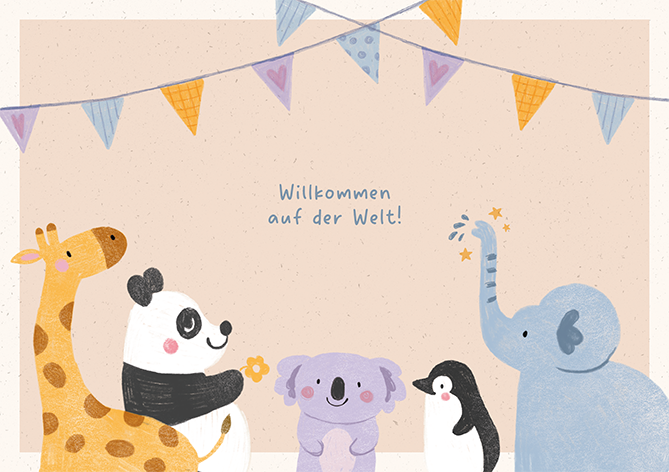 Willkommen auf der Welt!