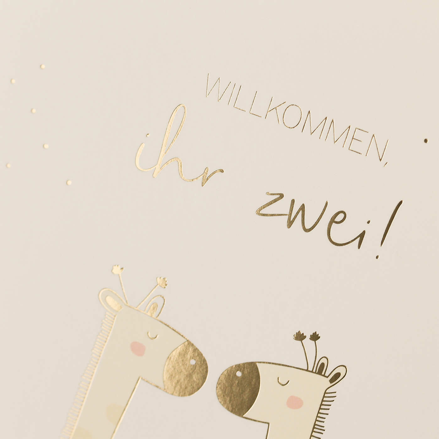 Willkommen ihr zwei!