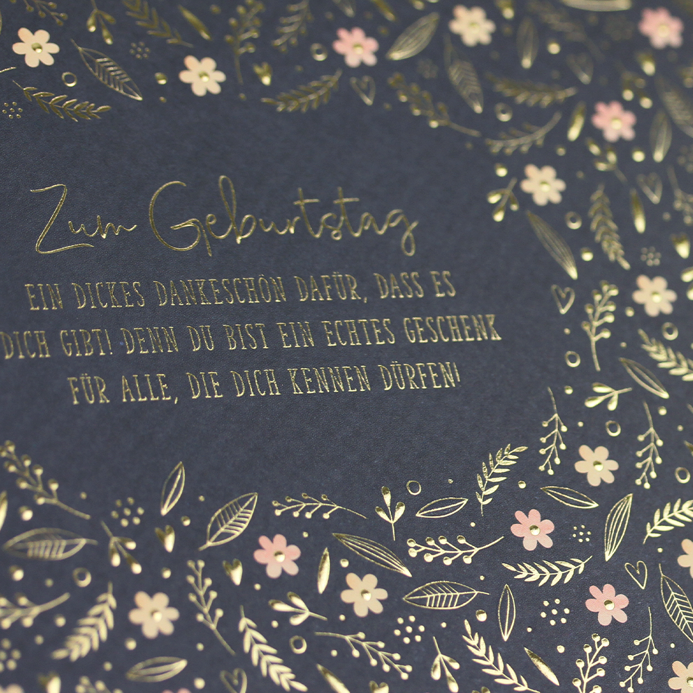 Zum Geburtstag ️ Grafik Werkstatt