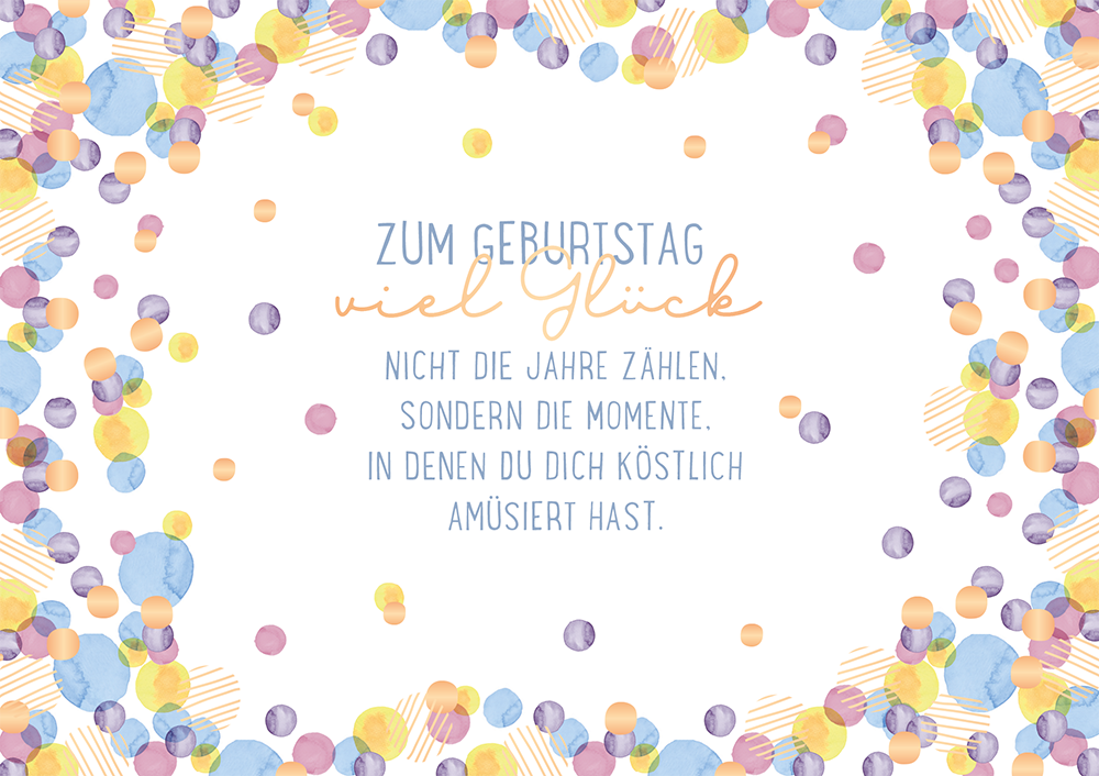 Zum Geburtstag... ️ Grafik Werkstatt