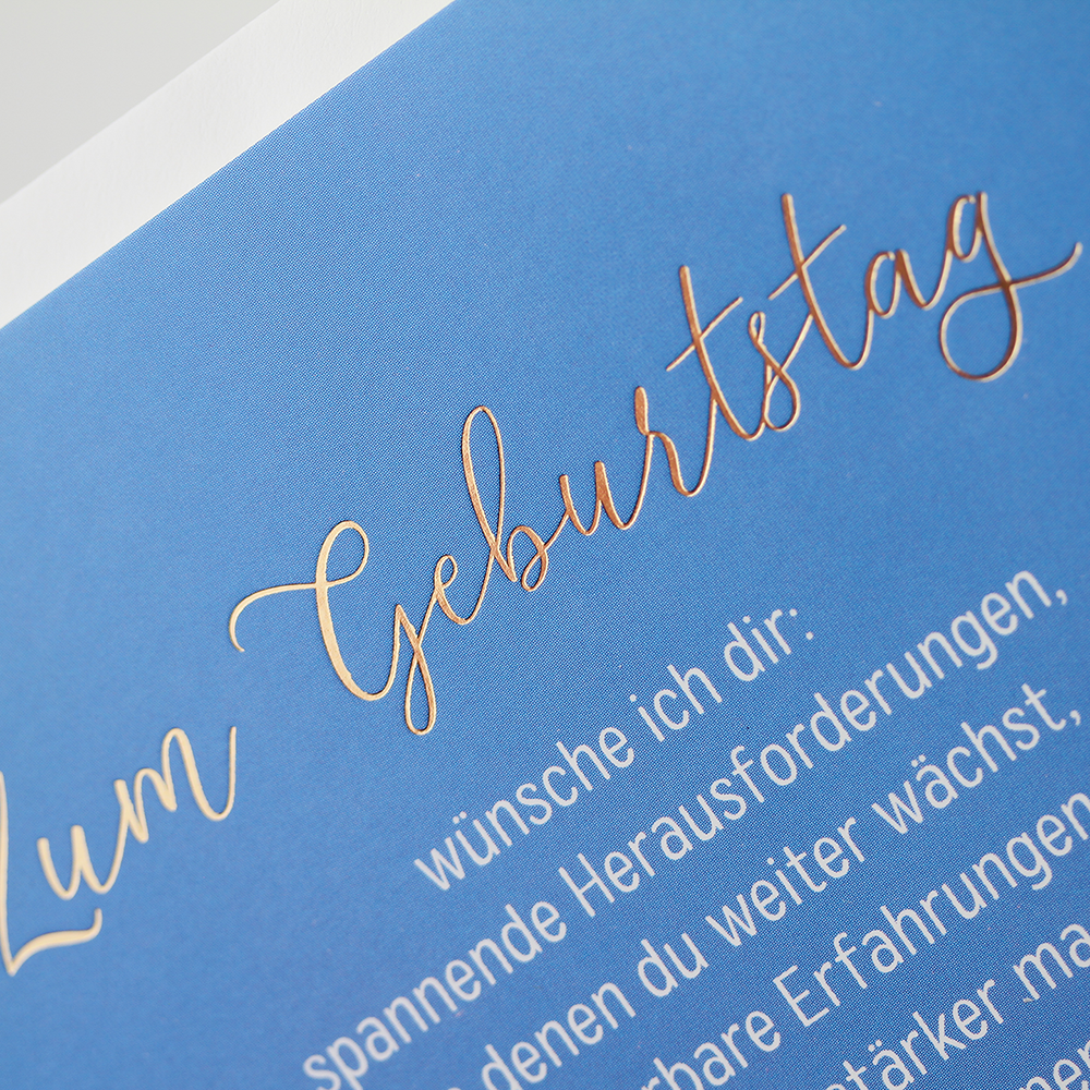 Zum Geburtstag
