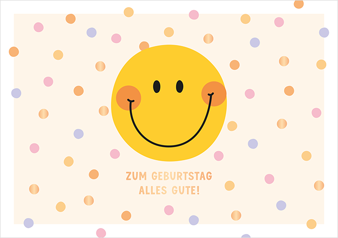 Zum Geburtstag alles Gute!