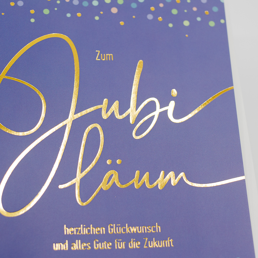 Zum Jubiläum...